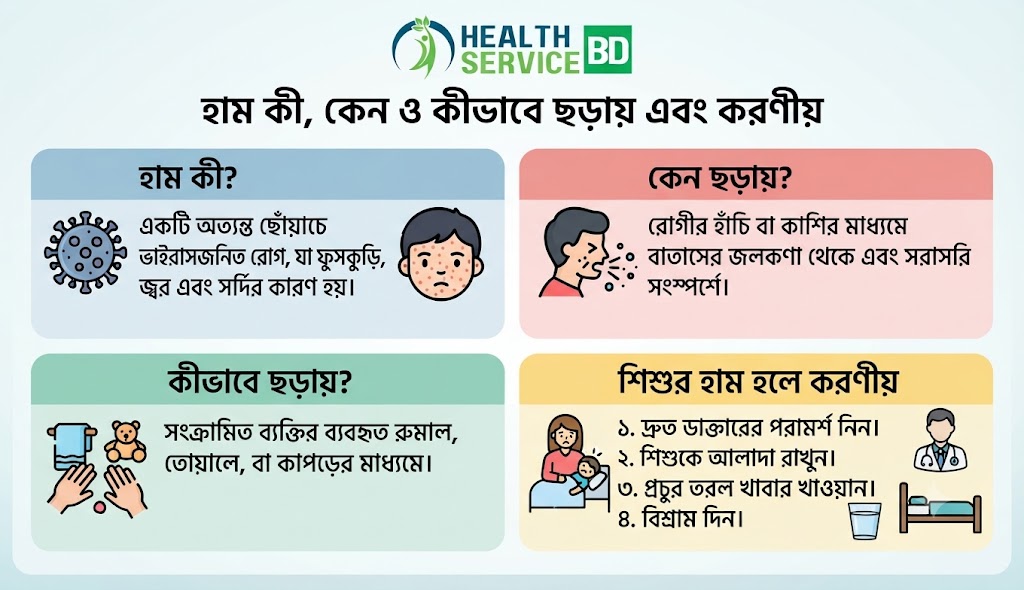 হাম কী, কেন ছড়ায় ও কীভাবে ছড়ায় এবং শিশুর হাম হলে করণীয় কী ? 1 e109194d 63aa 4059 bc36 a9b3d0679bef